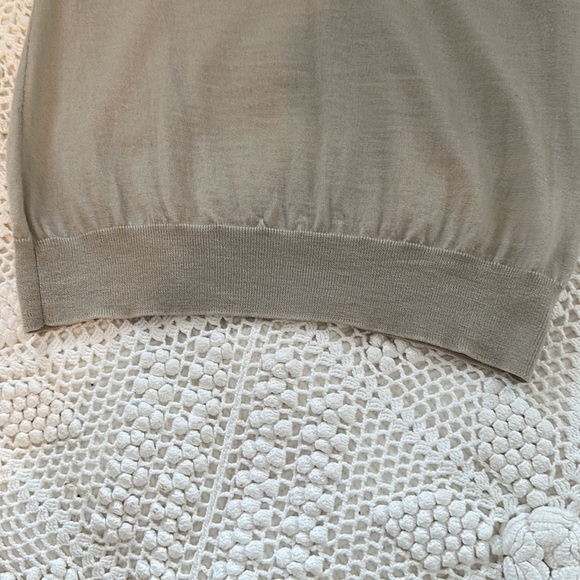 Akris Punto Wool Short Sleeve Blouse - Picture 8 of 9